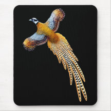 Fliegen-Reeves-Fasan Mousepad