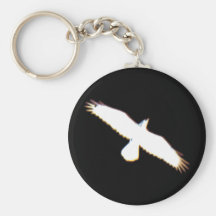 Fliegen-Vogel-Silhouette Schlüsselbänder