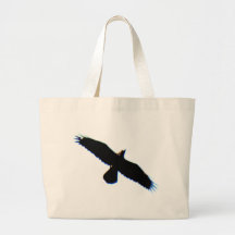 Fliegen-Vogel-Silhouette Taschen