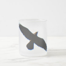 Fliegen-Vogel-Silhouette Tassen