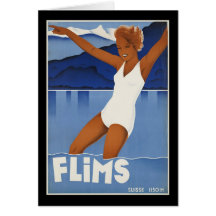 Flims Suisse Cartes De Vœux