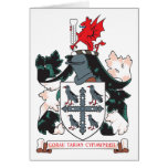 Flintshire Wappen Grußkarte