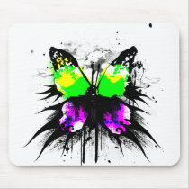 Flippiger Schmetterling Mousepad
