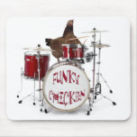 FLIPPIGES HUHN-SCHLAGZEUGER mousepad