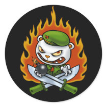 Flippy Flammen-Tätowierungs-Aufkleber