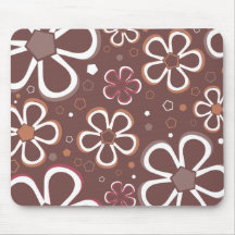 Floral Pattern Mousepads