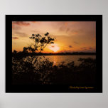 Florida befestigt Sonnenuntergang Plakatdrucke