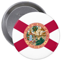Florida-Staats-Flagge Anstecknadelbutton