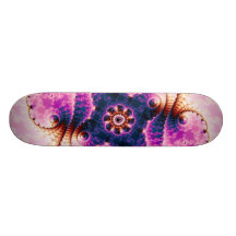 Florivet - Fraktal-Kunst Personalisiertes Skateboard