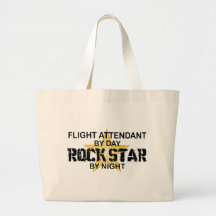 Flugbegleiter-Rockstar Tragetaschen