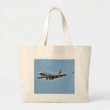 Flugzeug-Jets Leinentaschen
