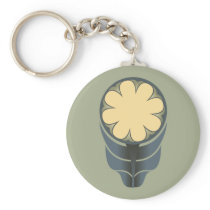 FOLKLORE-BLUME KEYCHAIN CYPRESSGREEN schlüsselanhängern
