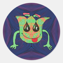 fondoo runde sticker