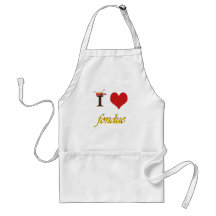 Fondue des Herzens I Schürze