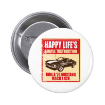 Ford-Mustang-Mach 1970 1 428 Anstecknadel