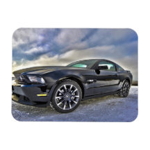 Ford-Mustang Rechteckige Magnete