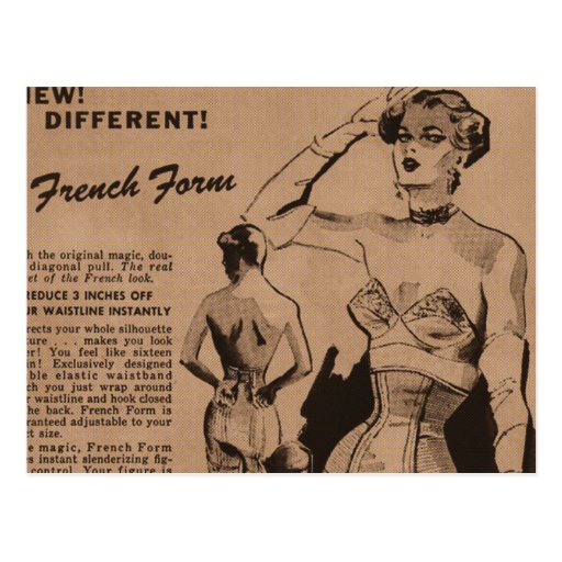 Forme française carte postale