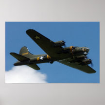 Forteresse du vol B-17 Posters