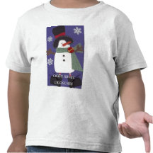 FOU AU SUJET DE NOËL T-SHIRTS