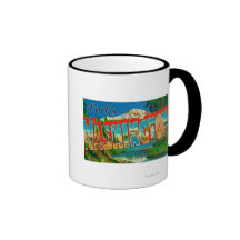 Fourchettes, Washington - grandes scènes de lettre Tasse