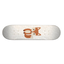 Fox mignon de bébé skateboards cutomisables