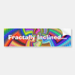 Fractally neigte… autoaufkleber