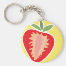 Fraise Porte-clef