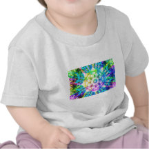 Fraktal-Farben Tshirt