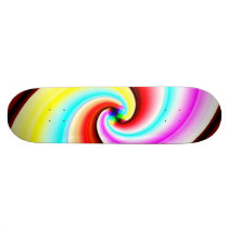 Fraktal-halber RohrSkateboard