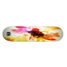 Fraktalsonnenuntergang Personalisierte Skateboarddecks