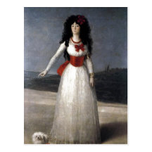 Francisco de Goya Espa? ol: Duquesa de Alba Te 179 Postkarte
