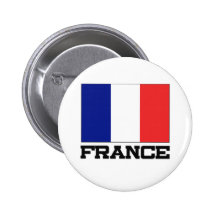 Frankreich-Flagge Button
