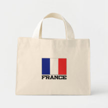 Frankreich-Flagge Einkaufstaschen