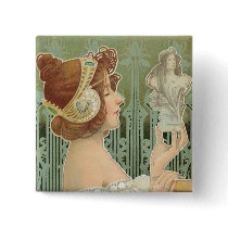 Französische Kunst Nouveau "Laurier Objets - d ' K