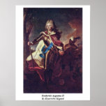 Frederick Augustus II par Hyacinthe Rigaud Posters
