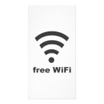 FREIE WIFI-Vektor-COMPUTER-INTERNET-WERBUNG Photo Karte