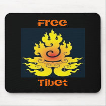 Freies Tibet Mousepad