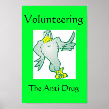 Freiwillig erbieten poster