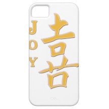 FREUDE-CHINESISCHES MOTIVIEREND WORT-CHARAKTER-PIK iPhone 5 CASE