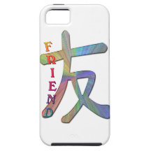 FREUND-CHINESISCHER MOTIVIEREND WORT-CHARAKTER ETUI FÜRS iPhone 5