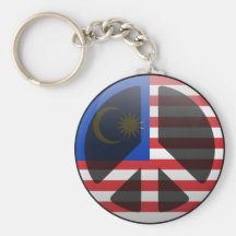 Frieden in Malaysia Schlüsselanhänger