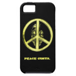 Frieden u. Krieg (Gelb) iPhone 5 Schutzhülle