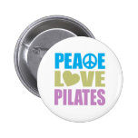FriedensLiebe Pilates Anstecknadel
