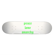 FriedensLiebeanarchie Personalisiertes Skatedeck