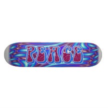 Friedenssechziger jahre Artbrett Individuelles Skateboard