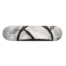 Friedensyall!! Individuelles Skateboard