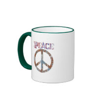 Friedenszeichen-Kaffeetasse