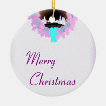 Frohe Weihnachten Weihnachtsbaum Ornamente
