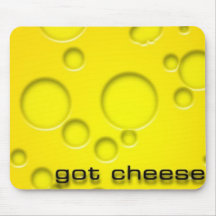 fromage obtenu tapis de souris