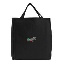 Frontière d'orchidée sacs en toile
